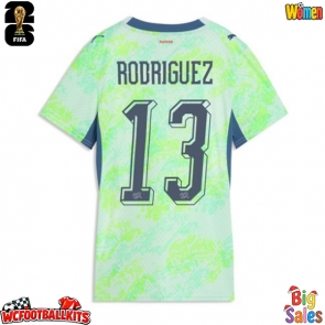 Switzerland Ricardo Rodriguez #13 Replica Away Stadium Shirt for Women World Cup 2026 Short Sleeve